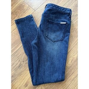 Michael Kors Women's Size 6 Skinny Stretch Dark Wash Blue Jeans